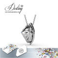 Destin bijoux cristal de Swarovski Triangle pendentif & collier